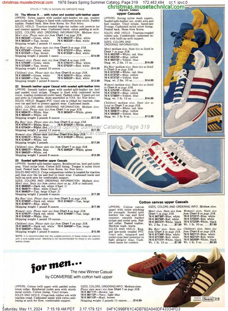 1978 Sears Spring Summer Catalog, Page 319
