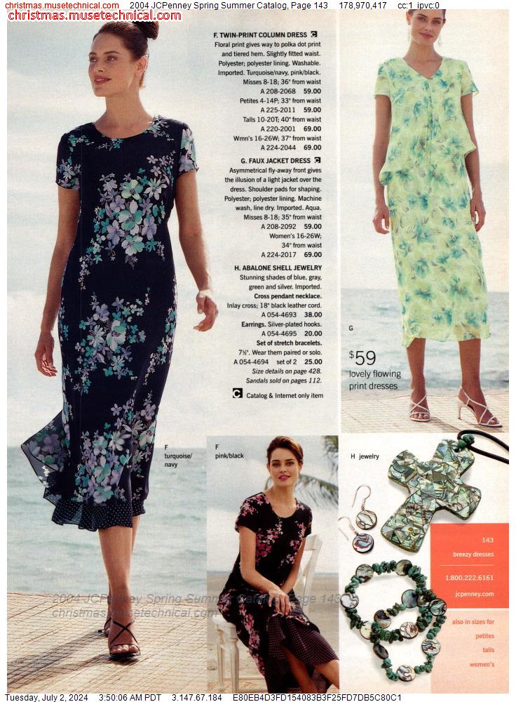 2004 JCPenney Spring Summer Catalog, Page 143
