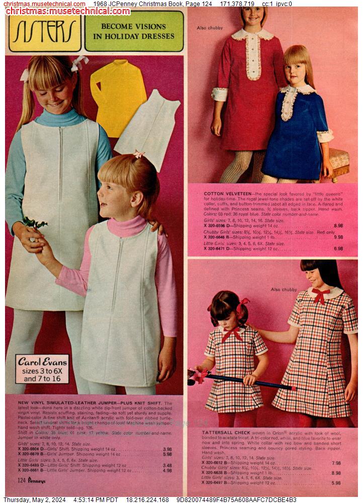 1968 JCPenney Christmas Book, Page 124