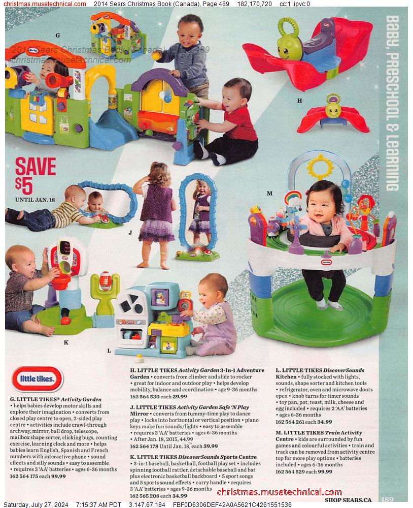 2014 Sears Christmas Book (Canada), Page 489