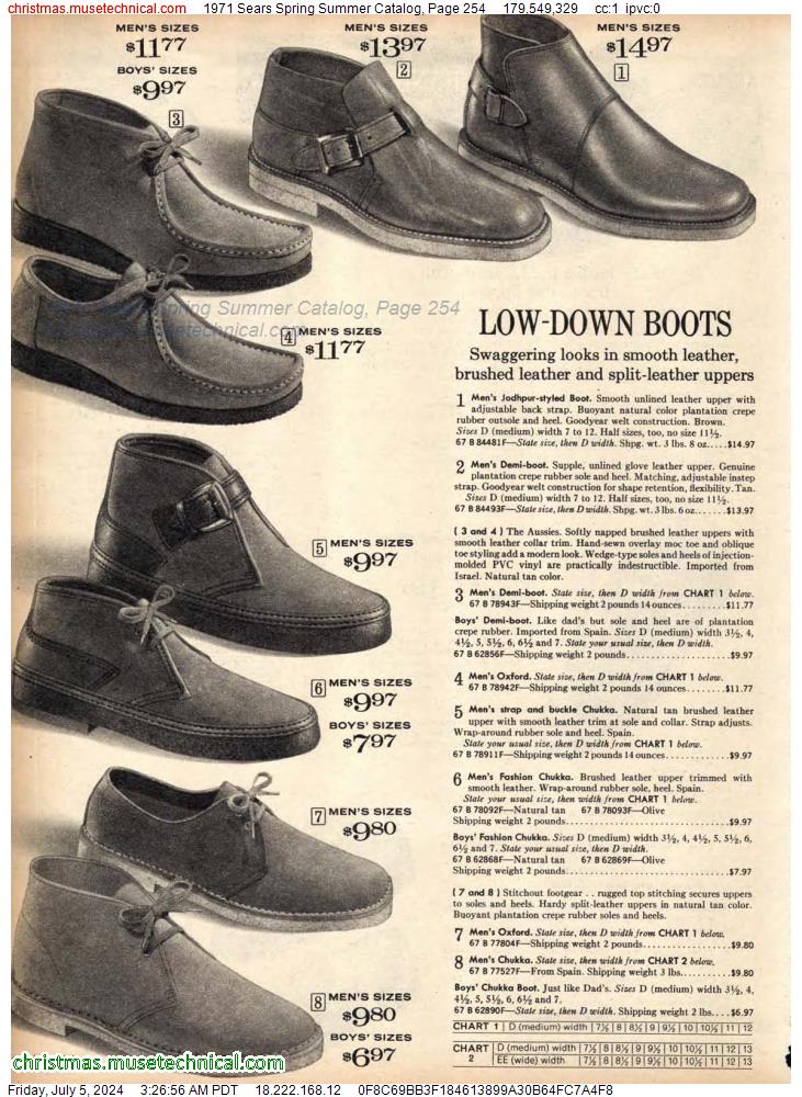 1971 Sears Spring Summer Catalog, Page 254