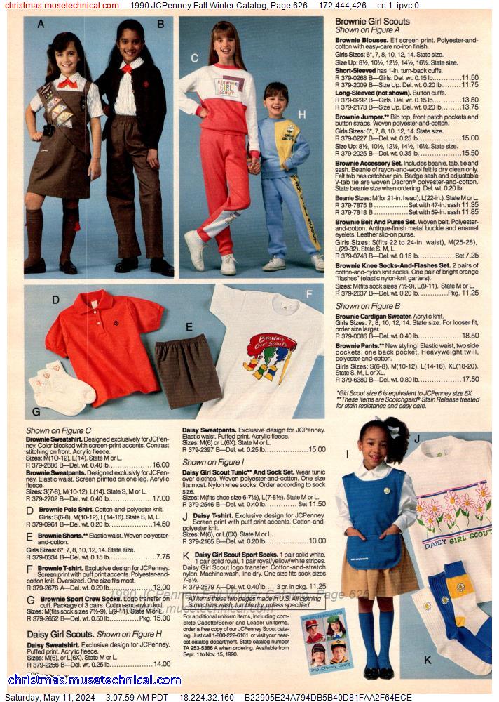 1990 JCPenney Fall Winter Catalog, Page 626