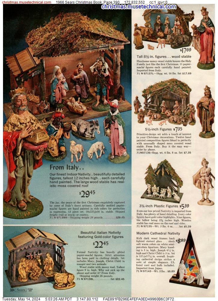1966 Sears Christmas Book, Page 390