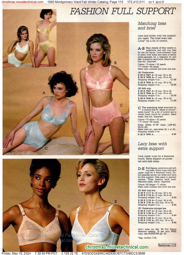 1985 Montgomery Ward Fall Winter Catalog, Page 113