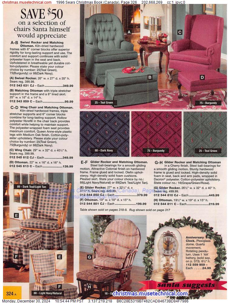 1996 Sears Christmas Book (Canada), Page 326