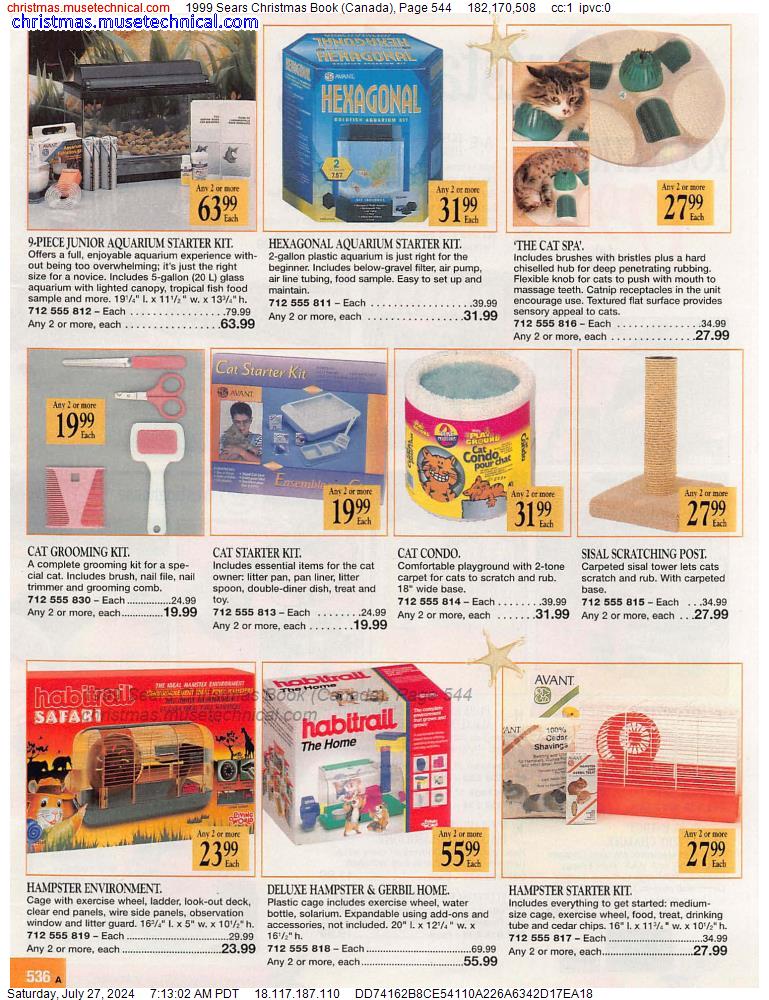 1999 Sears Christmas Book (Canada), Page 544