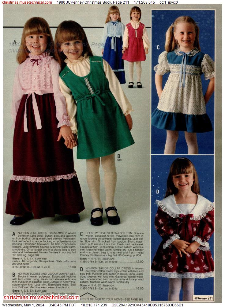 1980 JCPenney Christmas Book, Page 211