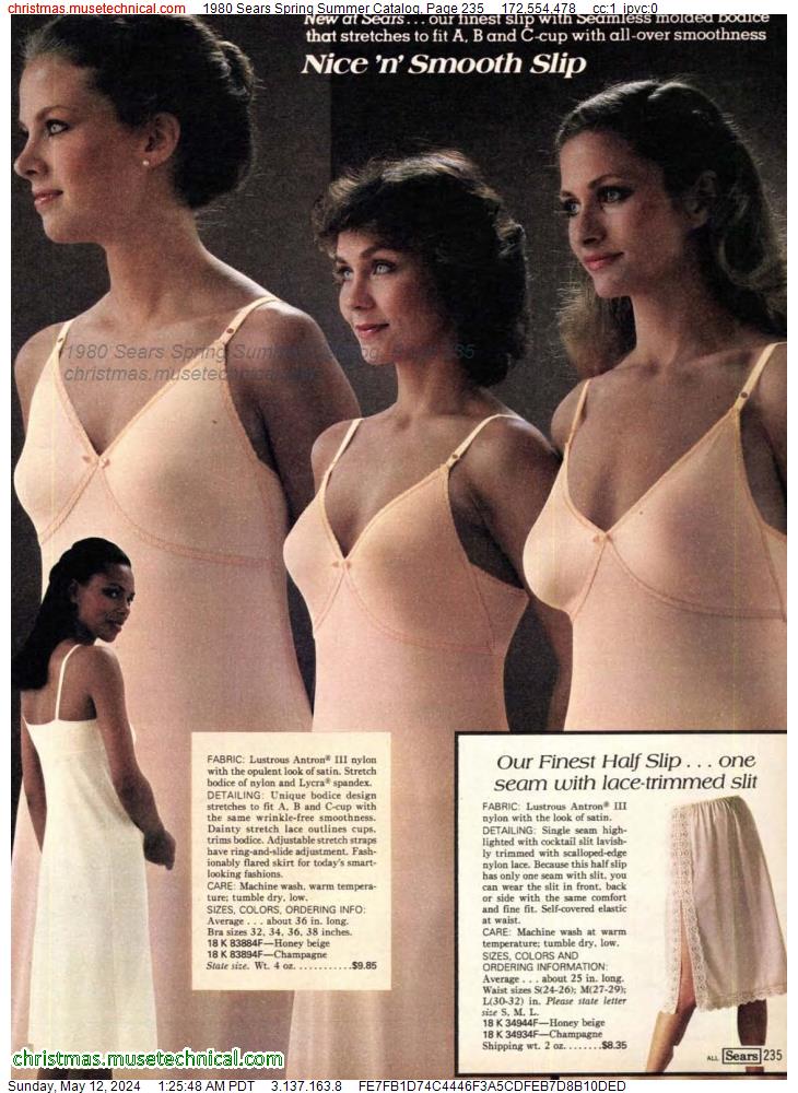 1980 Sears Spring Summer Catalog, Page 235