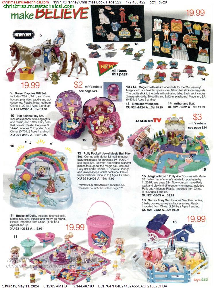 1997 JCPenney Christmas Book, Page 523
