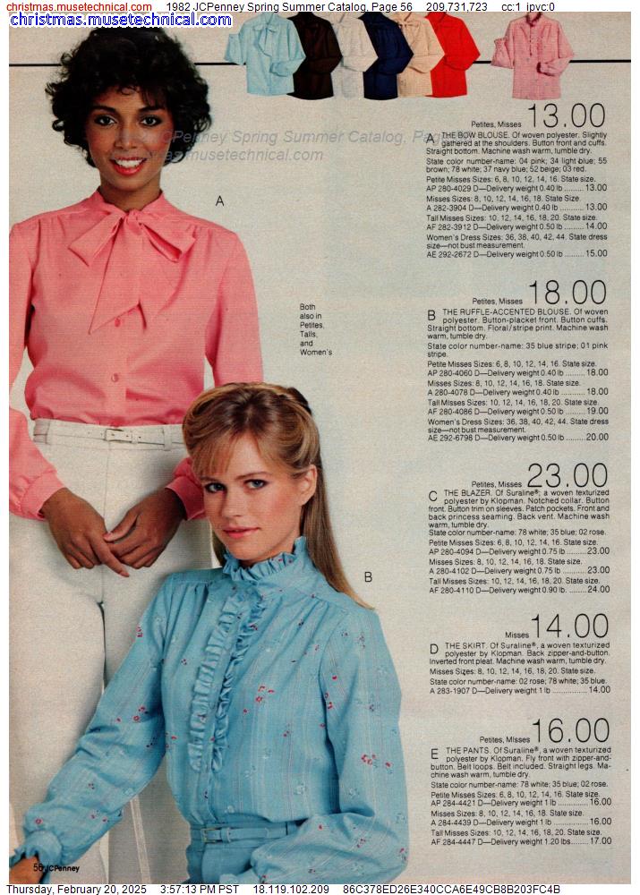 1982 JCPenney Spring Summer Catalog, Page 56