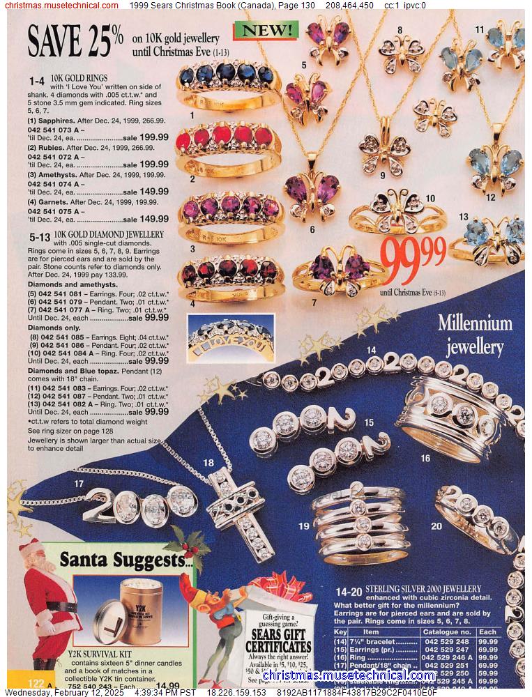 1999 Sears Christmas Book (Canada), Page 130