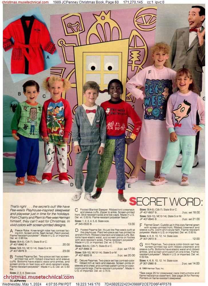 1989 JCPenney Christmas Book, Page 60