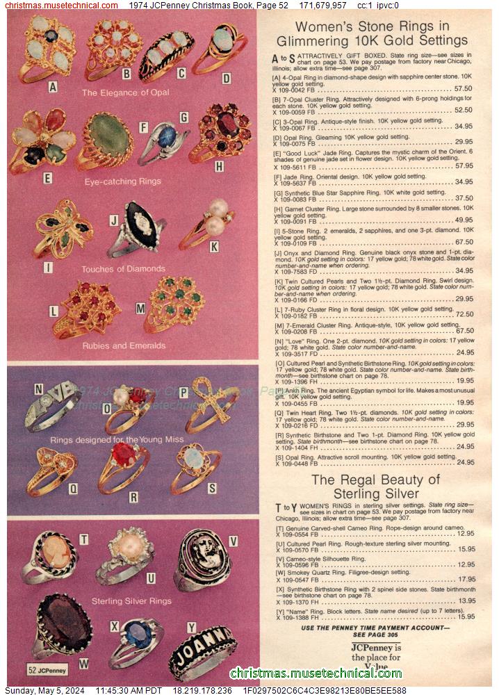 1974 JCPenney Christmas Book, Page 52