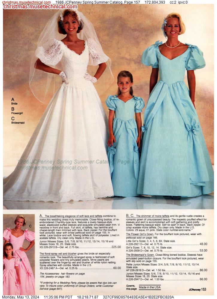1986 JCPenney Spring Summer Catalog, Page 157