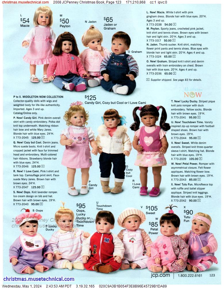 2008 JCPenney Christmas Book, Page 123