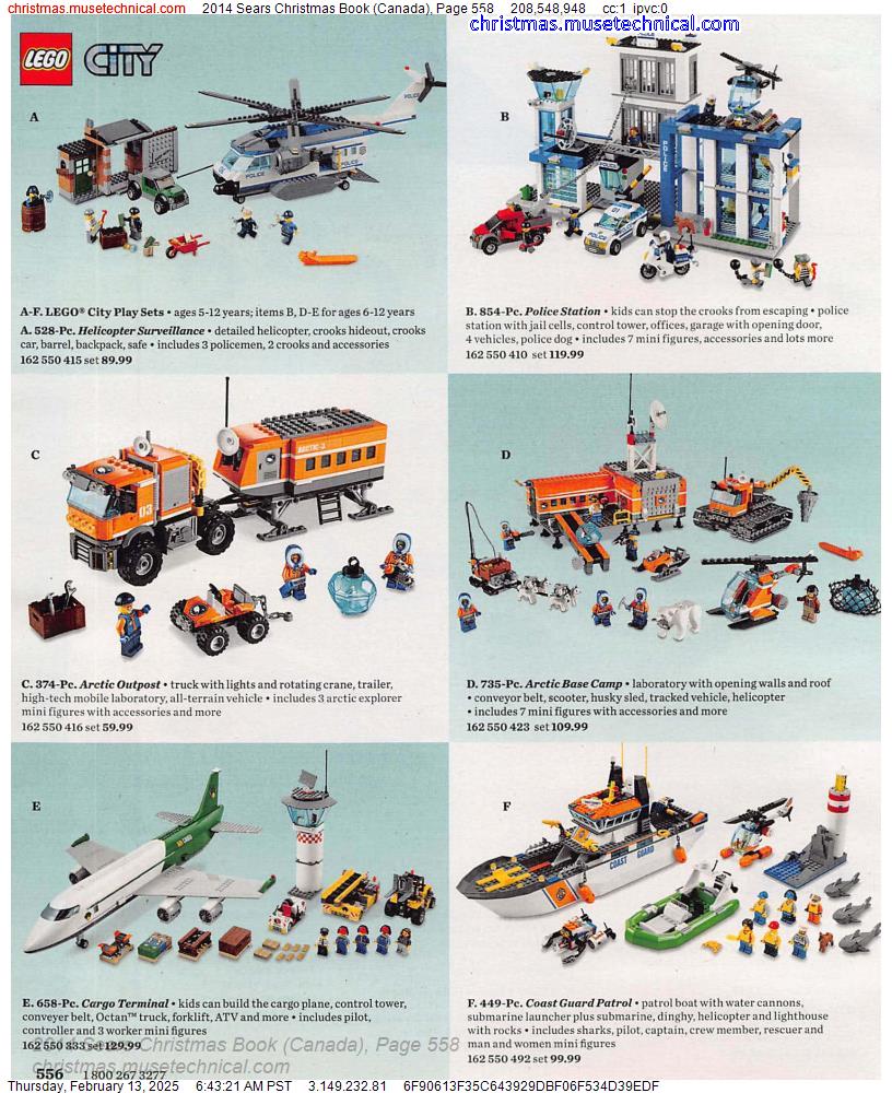 2014 Sears Christmas Book (Canada), Page 558