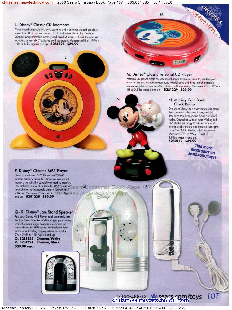 2006 Sears Christmas Book, Page 107