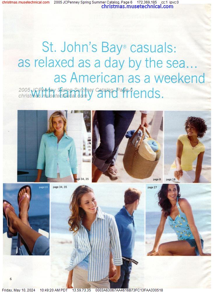 2005 JCPenney Spring Summer Catalog, Page 6