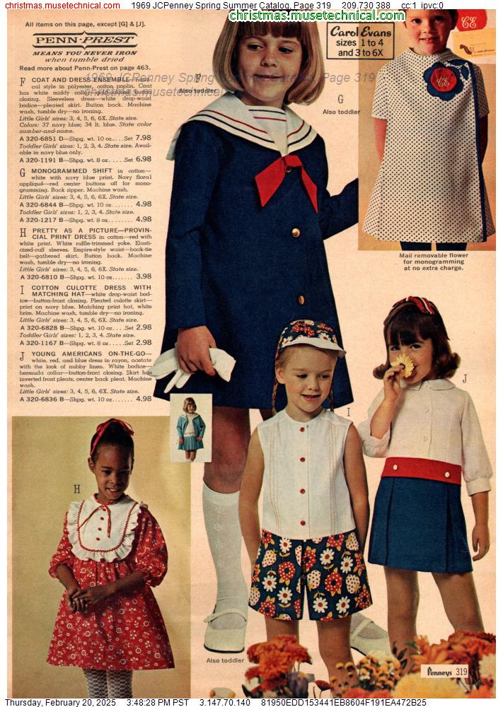 1969 JCPenney Spring Summer Catalog, Page 319