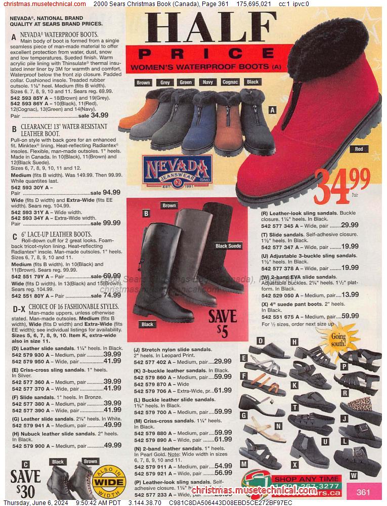 2000 Sears Christmas Book (Canada), Page 361