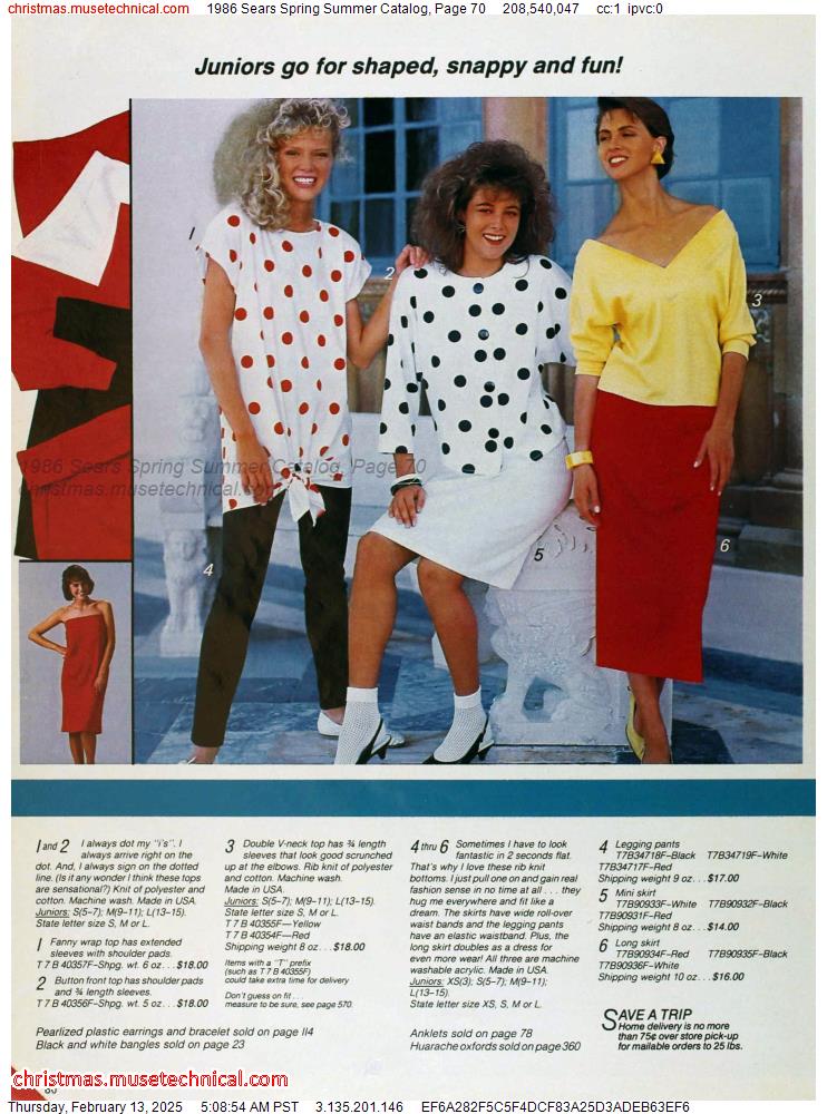 1986 Sears Spring Summer Catalog, Page 70