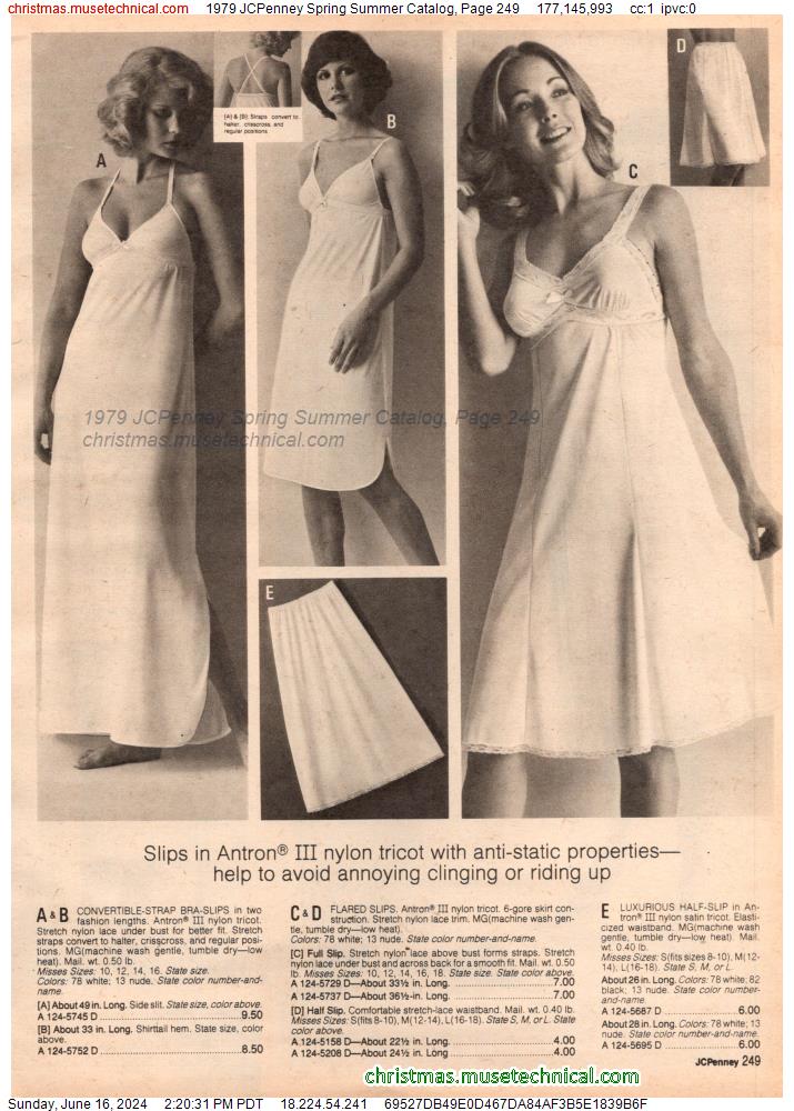 1979 JCPenney Spring Summer Catalog, Page 249