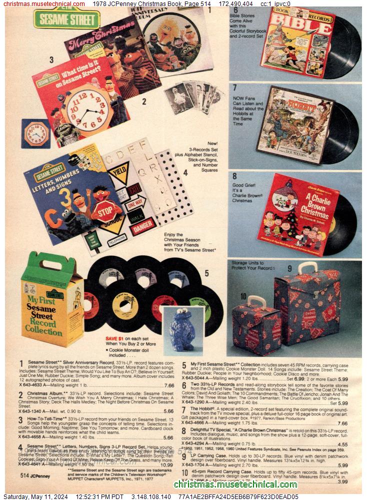 1978 JCPenney Christmas Book, Page 514