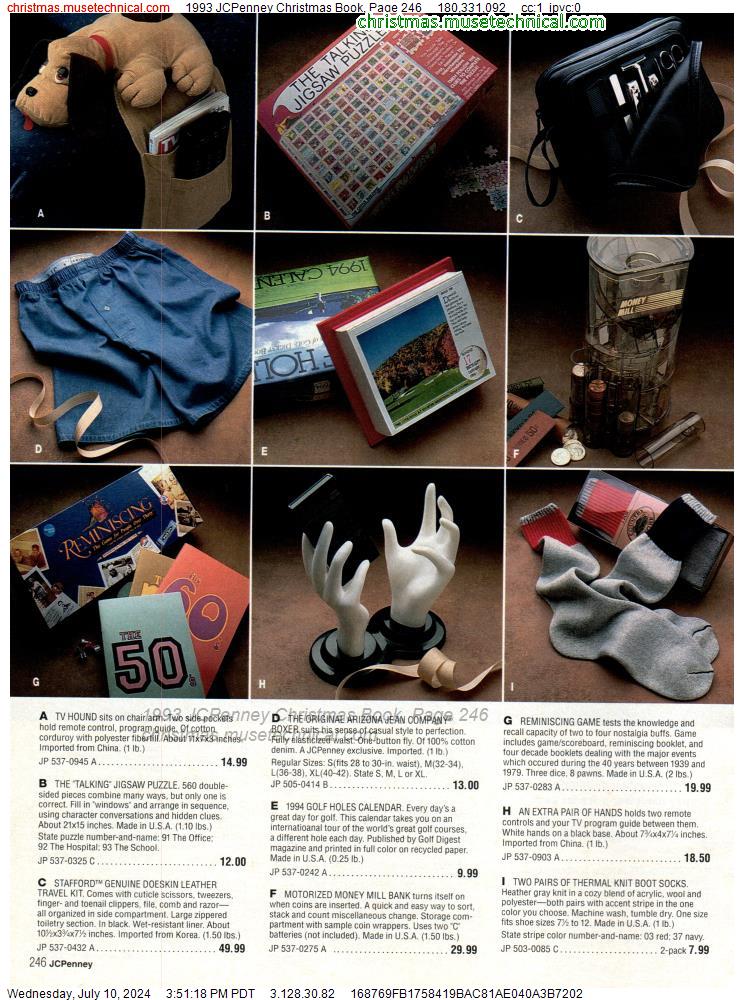 1993 JCPenney Christmas Book, Page 246