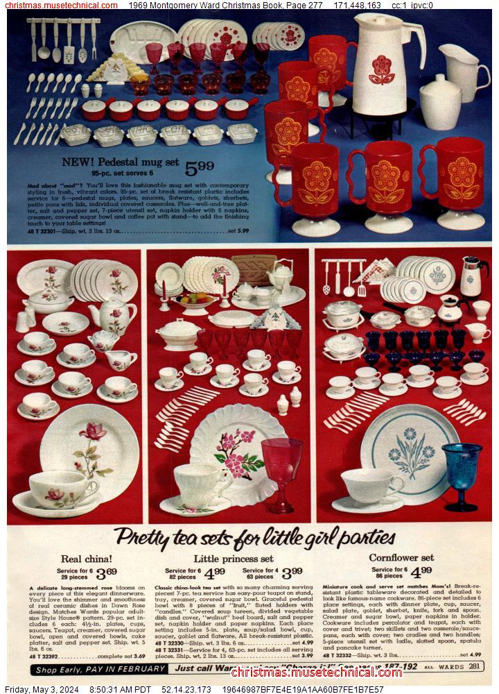 1969 Montgomery Ward Christmas Book, Page 277