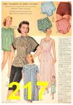 1956 Sears Spring Summer Catalog, Page 217