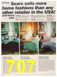 1987 Sears Fall Winter Catalog, Page 707