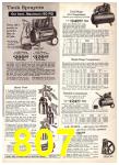 1969 Sears Fall Winter Catalog, Page 807