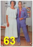 1990 Sears Style Catalog Volume 2, Page 63