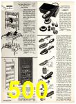 1970 Sears Fall Winter Catalog, Page 500