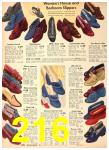 1942 Sears Fall Winter Catalog, Page 216