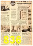 1951 Sears Spring Summer Catalog, Page 836