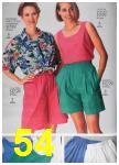 1990 Sears Style Catalog Volume 3, Page 54