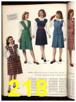 1946 Sears Fall Winter Catalog, Page 218