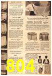 1961 Sears Fall Winter Catalog, Page 804