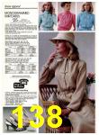 1982 Sears Spring Summer Catalog, Page 138