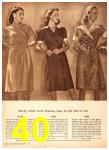 1944 Sears Spring Summer Catalog, Page 40