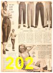 1954 Sears Spring Summer Catalog, Page 202