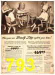 1951 Sears Spring Summer Catalog, Page 793