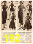1954 Sears Spring Summer Catalog, Page 192