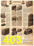 1954 Sears Spring Summer Catalog, Page 403