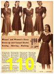 1941 Sears Fall Winter Catalog, Page 110