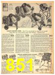 1950 Sears Spring Summer Catalog, Page 851