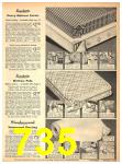 1944 Sears Fall Winter Catalog, Page 735