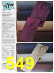 1985 Sears Fall Winter Catalog, Page 549