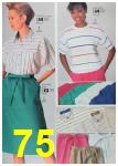 1990 Sears Style Catalog Volume 2, Page 75
